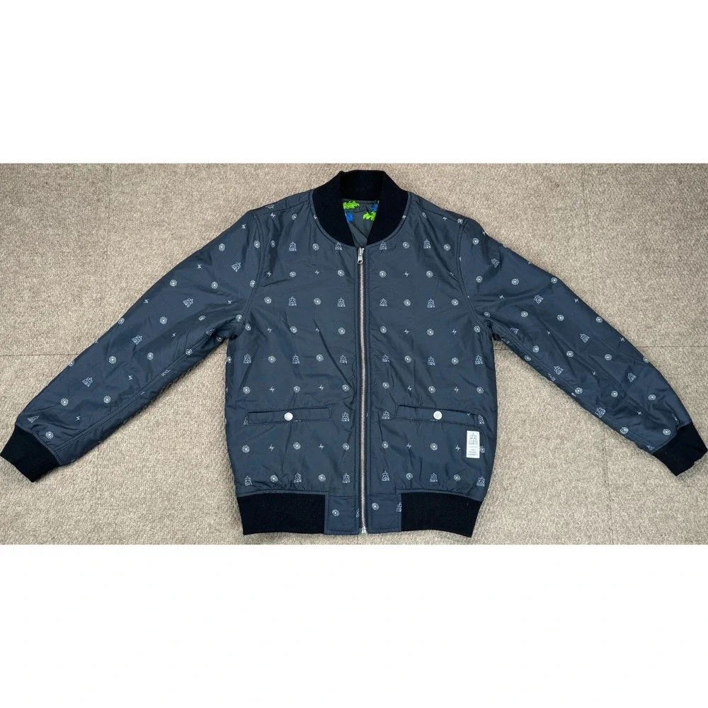 Liful Minimal Garment‎ Club 75 Reversible Rare Parisian Tropic Jacket Size Small